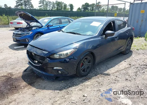 2014 Mazda Mazda3 I Touring z USA, uszkodzony, nr VIN JM1BM1V79E1133043